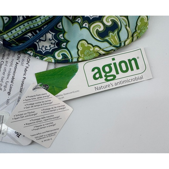 JuJuBe BeNeat Reversible Baby Bib Seaglass Star Agion Teflon Fabric Protector - Picture 8 of 9